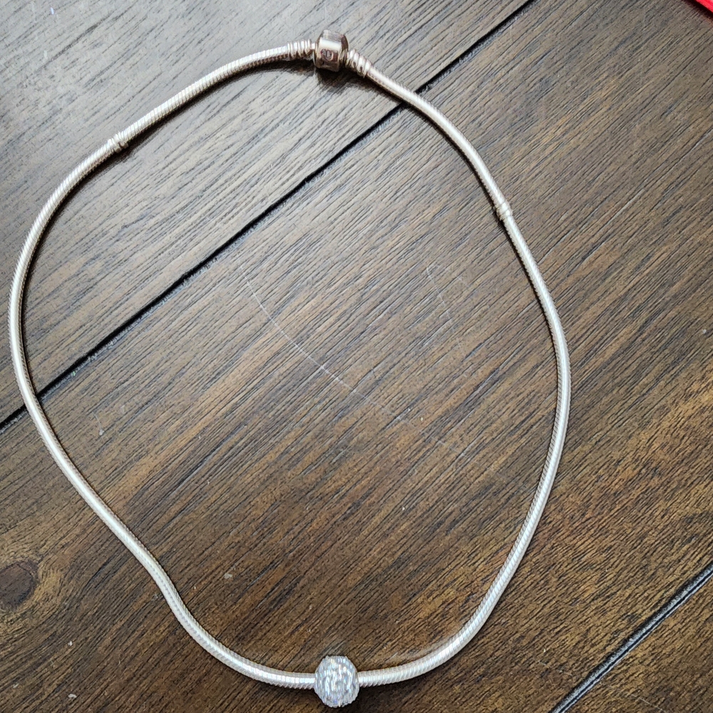 Pandora Silver Minimalist Necklace